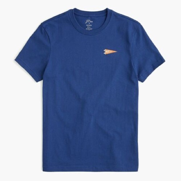 J. Crew X Oxford Pennant New York graphic T-shirt - Picture 1 of 2